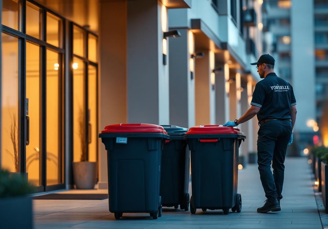 Prime Mover crew servicing an apartment community